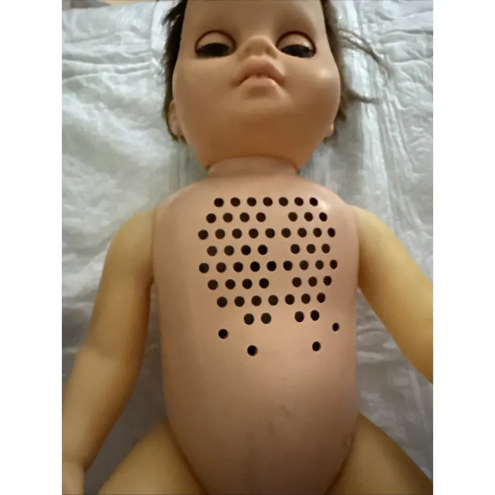 Vintage 1962 Mattel Tiny Chatty Baby Doll Vinyl 15